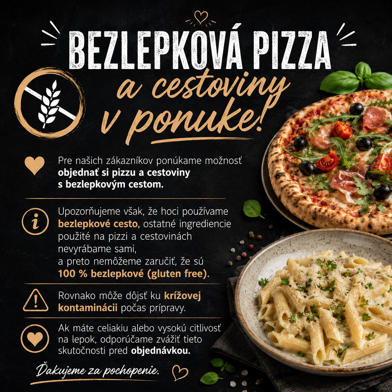 Bezlepková pizza