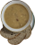 Mačanka s údeným mäsom, chlieb