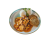 Kuracie chilli con carne, 1/2 ryža 1/2 zemiaková placka