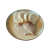 Bravčové koleno (sous vide)  v chrenovej omáčke, , domáca parená knedľa