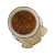 Fazuľová s údeným mäsom, chlieb