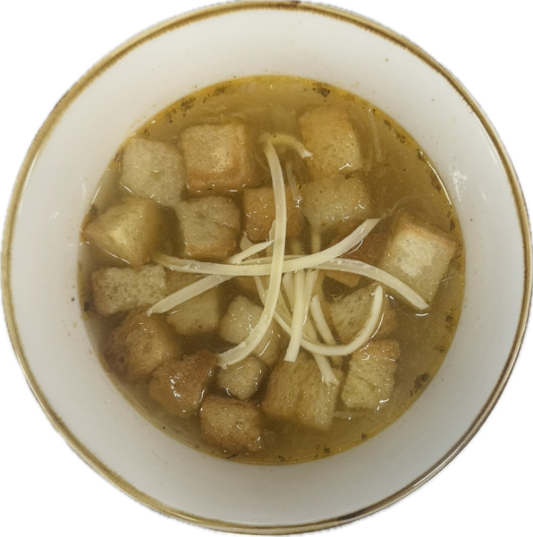 Francúzska cibuľová /syr,krutóny/